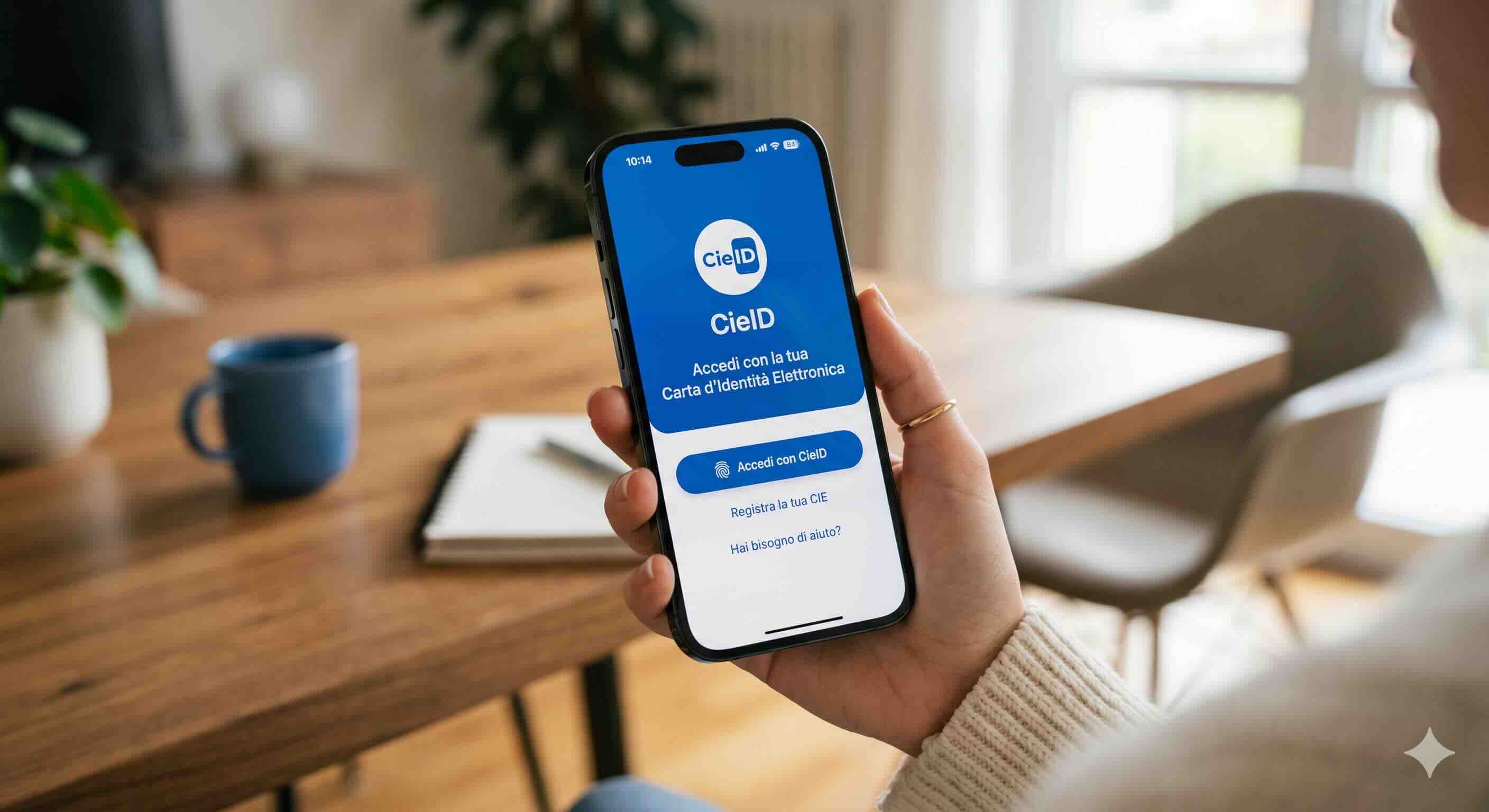App CieID sullo smartphone